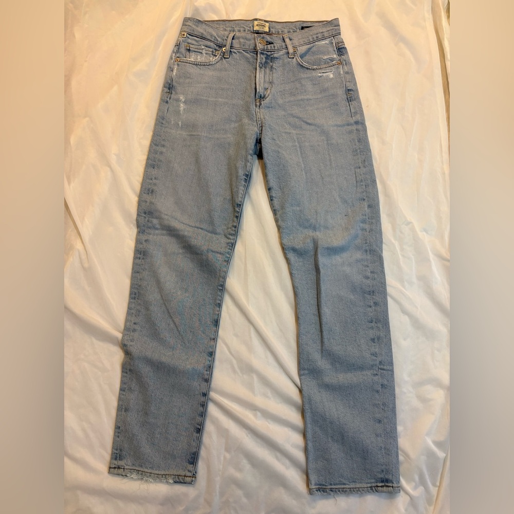 Citizens of Humanity Premium Vintage Harlow Ankle Mid Rise Slim Jeans  27 X 26